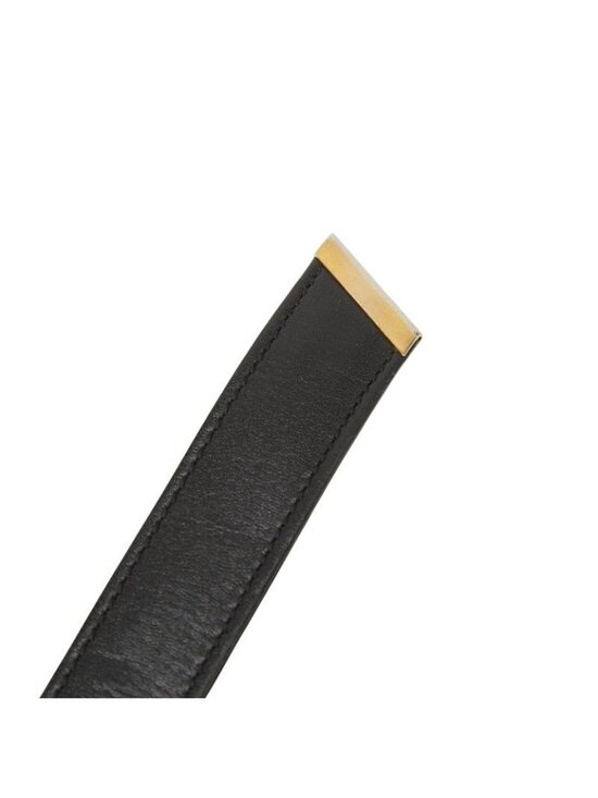 Dior Logo Belt 70 28 Black Leather main image 7
